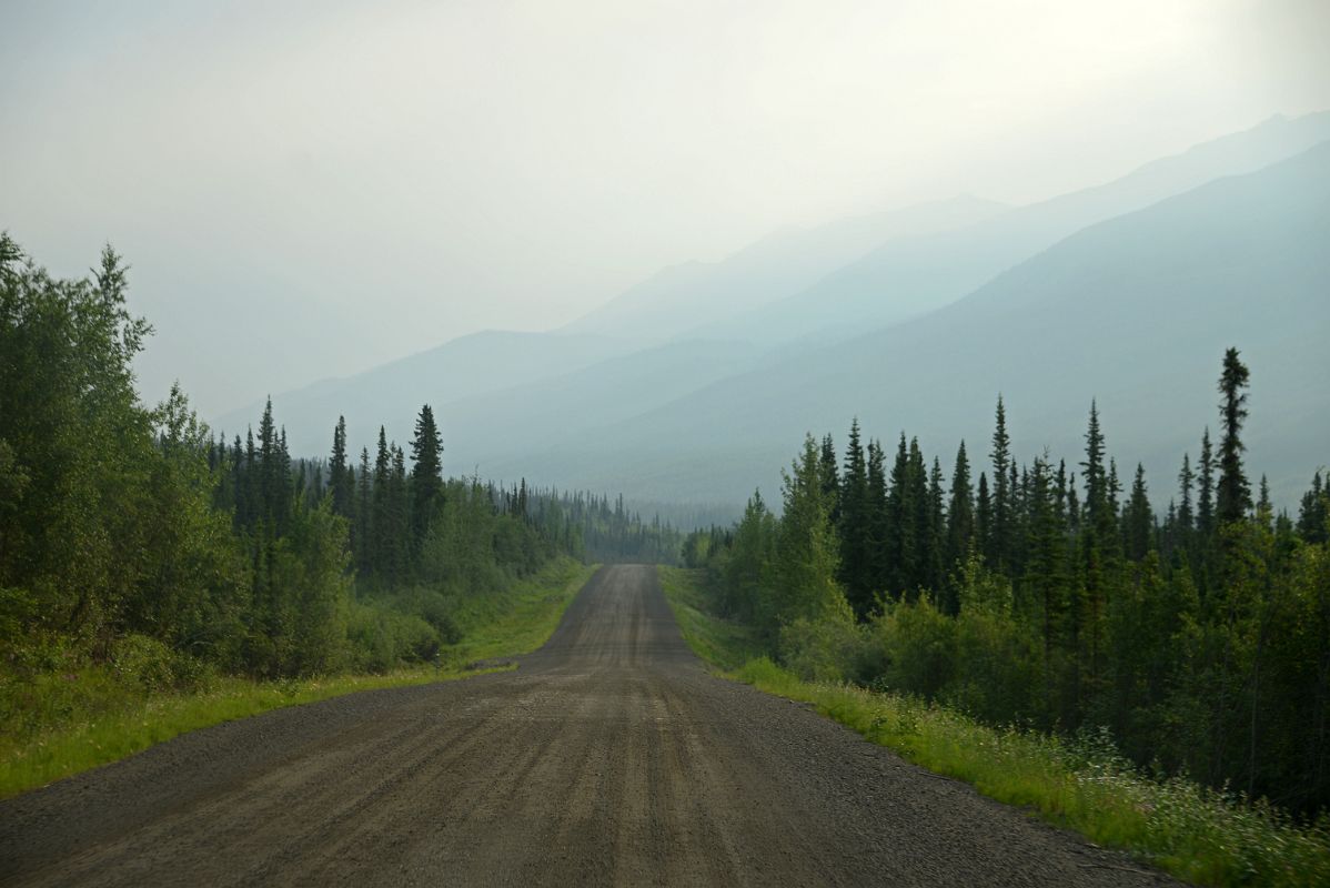02D Driving Up The Dempster Highway From Dawson City Toward Tombstone Park Yukon